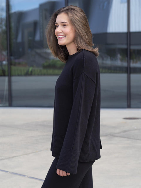 Babette Pullover Sort