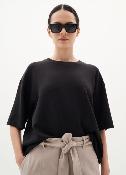 Pannie Oversized T shirt Sort