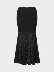 Akasha Lace Skirt Sort
