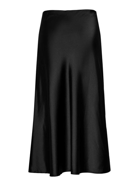 Pella midi skirt Sort