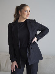 Rita relaxed Blazer Sort Lurex