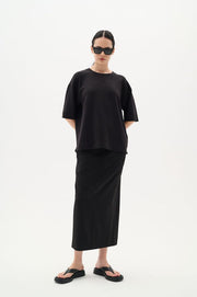 Pannie Oversized T shirt Sort