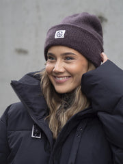 Hope Icon Beanie Burgunder