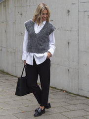 Camryn Knit Vest Grå