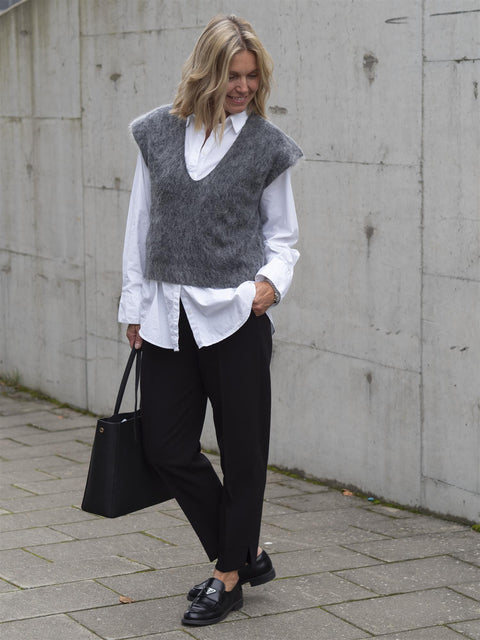 Camryn Knit Vest Grå