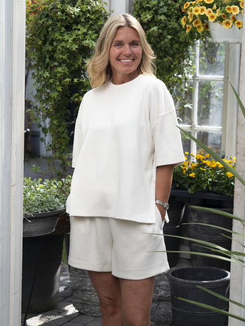 Bessia Ima Sweatshirt Offwhite