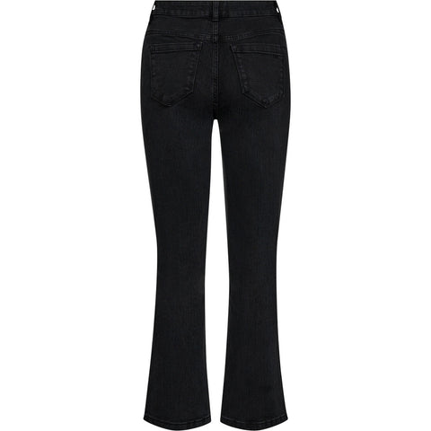 Johanna Kick Flare Jeans Sort