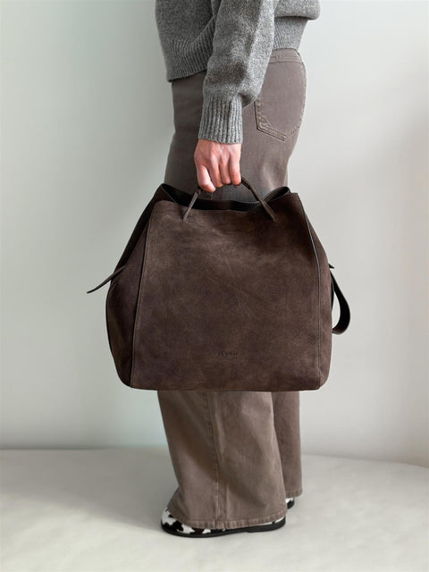 Sac Large Mørkebrun