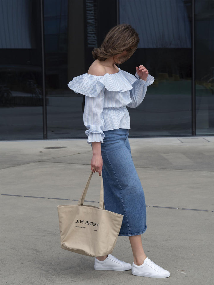 Zoe maxi skirt Blå
