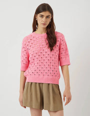 Mansa Knit Pullovwer Rosa