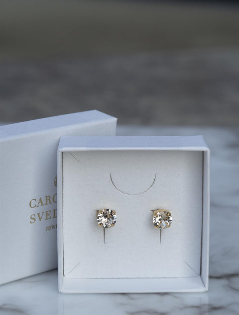 Classic Stud Earrings Crystal