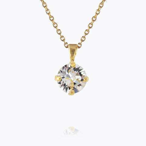 Classic petite necklace Crystal