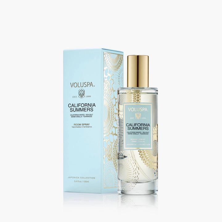 California Summers Room Spray Lyseblå