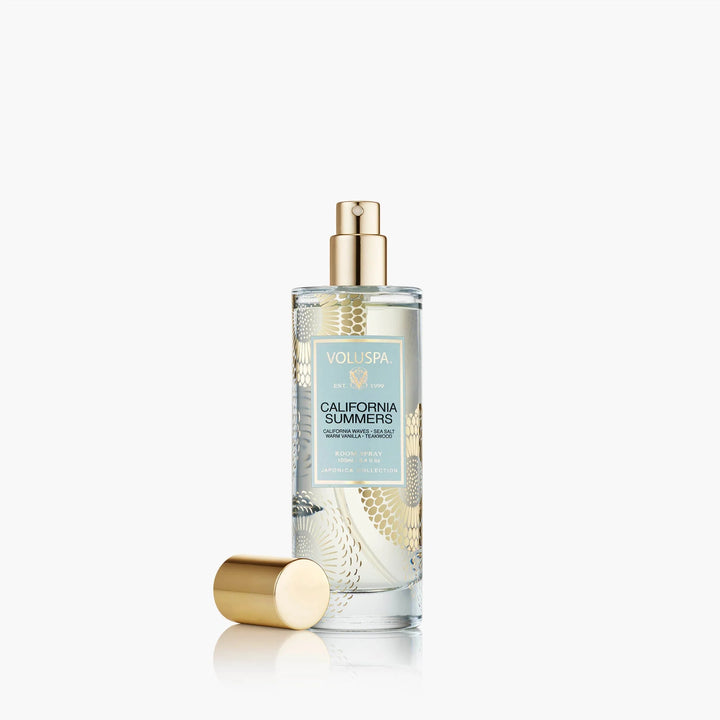 California Summers Room Spray Lyseblå