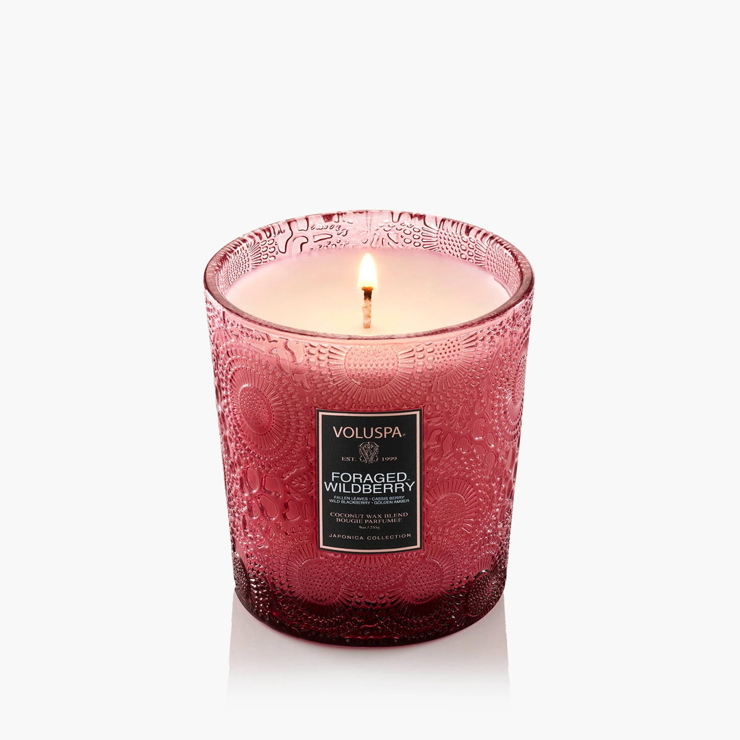 Classic Boxed  Candle Foraged Wildberry Bringebær