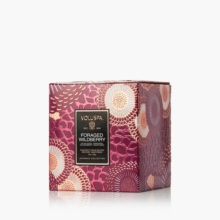 Classic Boxed  Candle Foraged Wildberry Bringebær