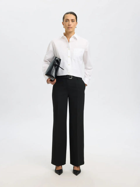 Rita Wide Pant Sort