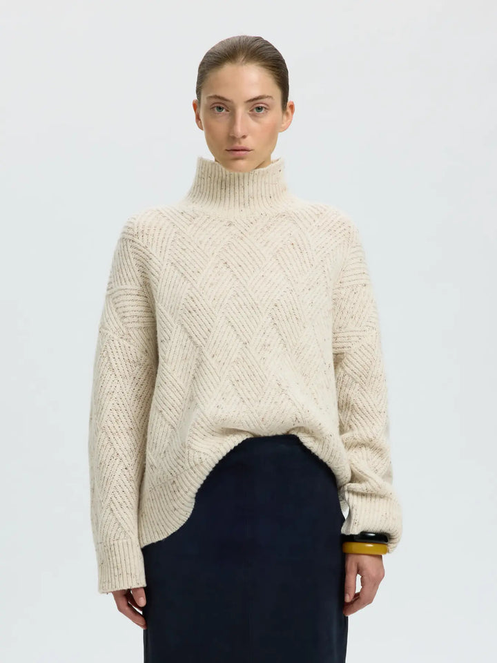 Cora Knit Offwhite