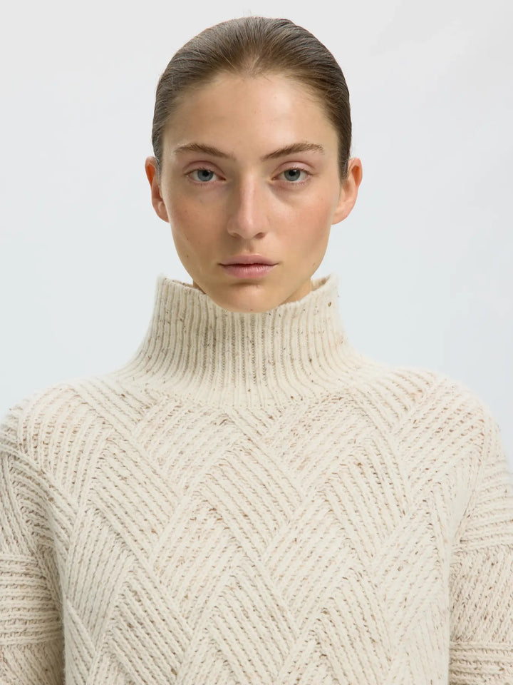 Cora Knit Offwhite