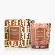 Classic Boxed Candle  Gingerbread Chalet Gull