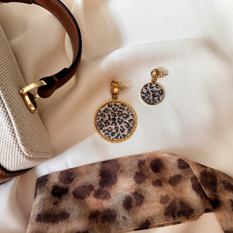 Chloe Earrings Leopard