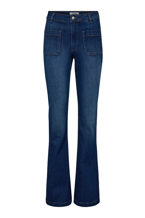 Ann Charlotte Jeans Blå