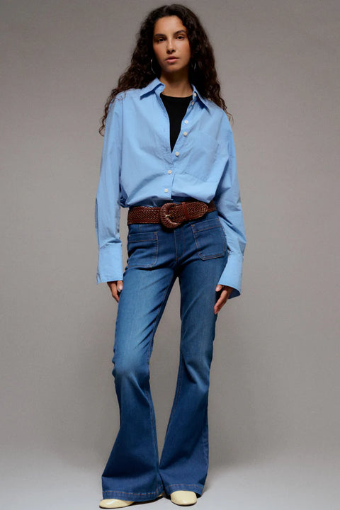 Ann Charlotte Jeans Blå