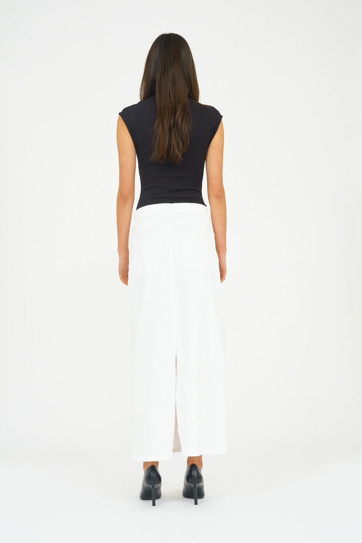 Zoe maxi skirt Hvit