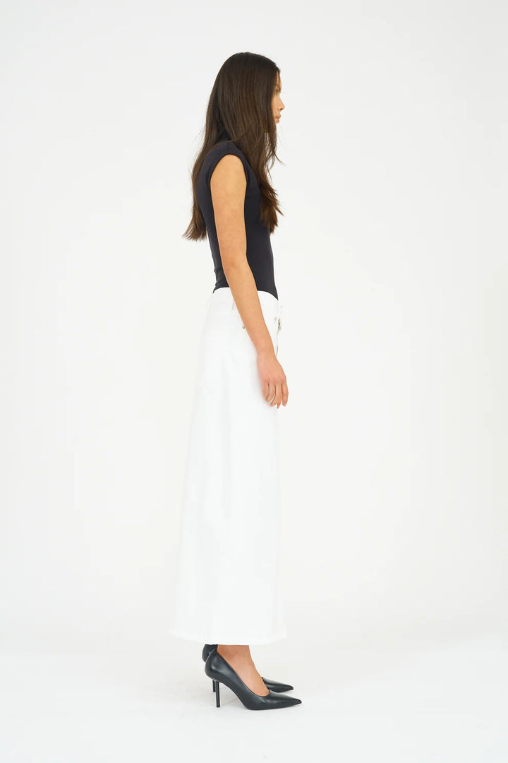 Zoe maxi skirt Hvit