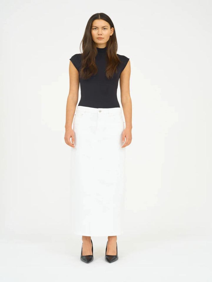 Zoe maxi skirt Hvit
