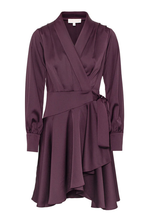 Iza mini dress Burgunder