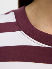 Essential SS Boxy Tee Striper