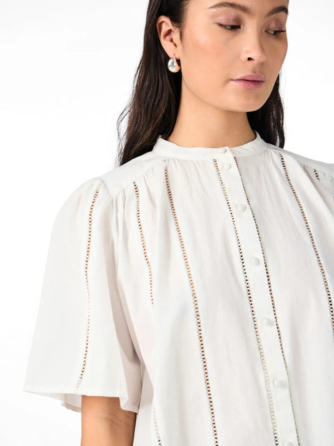 Gunia 2/4 shirt Hvit
