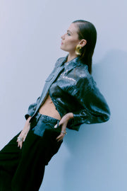 Trucker Jacket Sølv