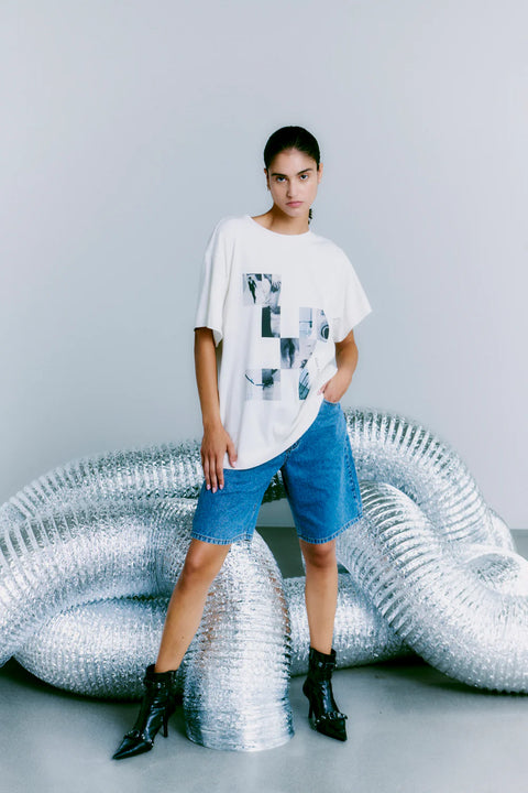 Muse-tee Kremfarget
