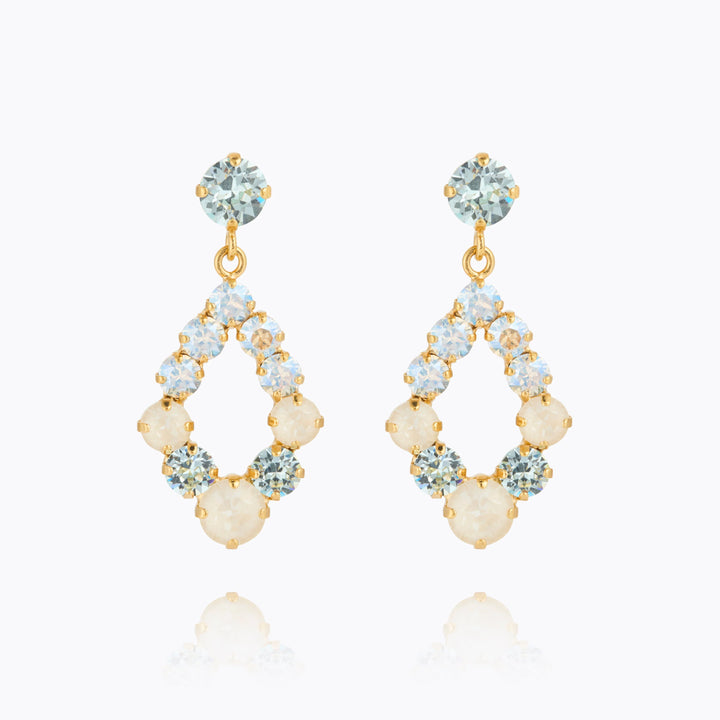 Mini Delia Earrings Gold Multi