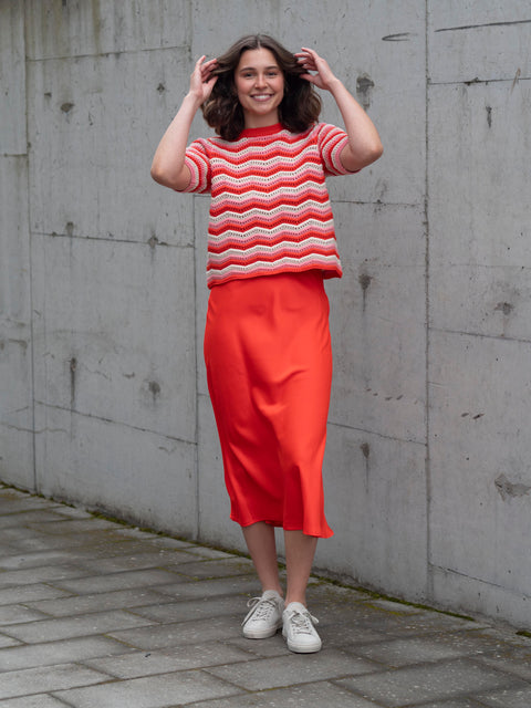 Trio Knit top Striper