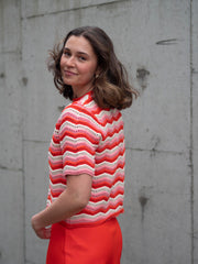 Trio Knit top Striper