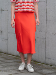 Pella midi skirt Oransje