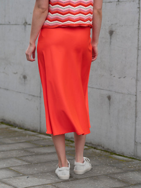 Pella midi skirt Oransje