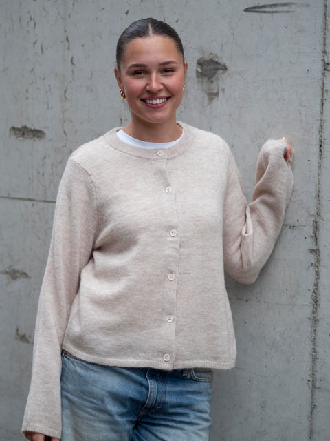 Lulu New Cardigan Beige