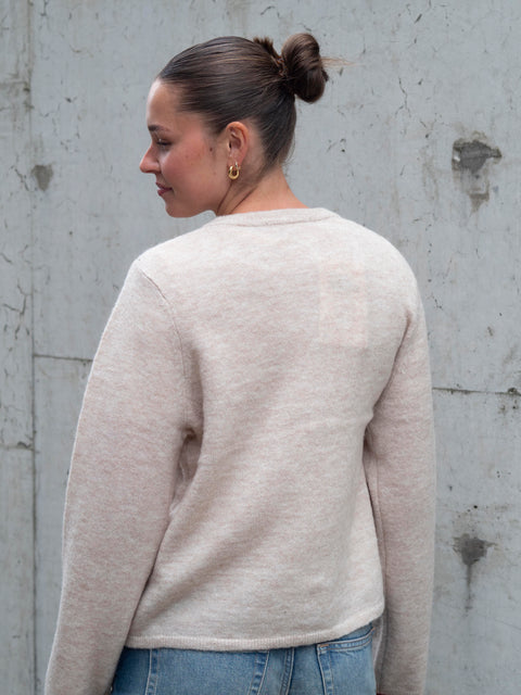 Lulu New Cardigan Beige