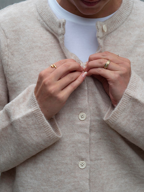 Lulu New Cardigan Beige