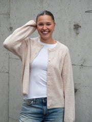 Lulu New Cardigan Beige