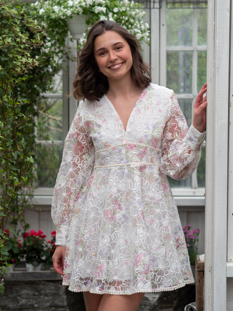 Freya Dress Hvit