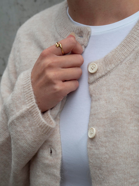 Lulu New Cardigan Beige