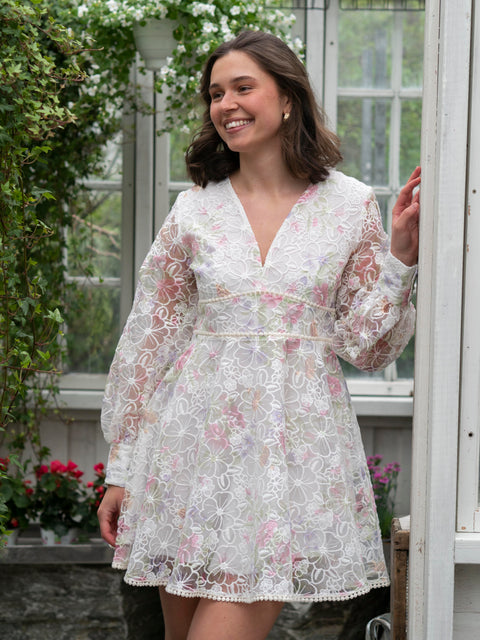 Freya Dress Hvit