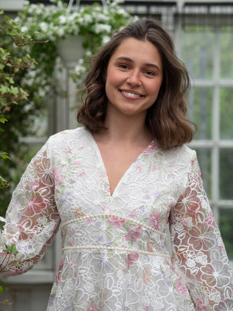 Freya Dress Hvit