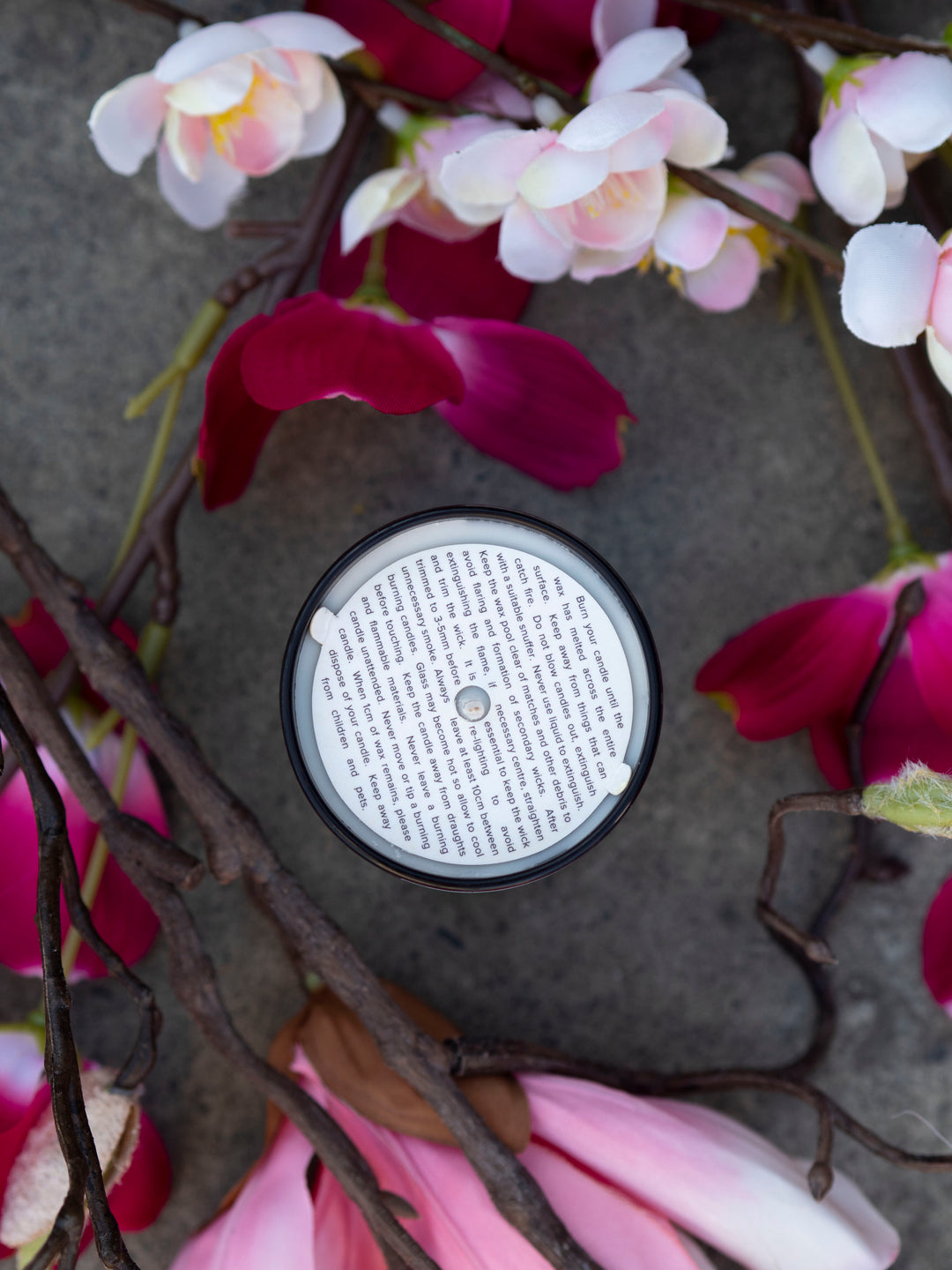 Luxury Scented Candle Cherry Blossom Sort