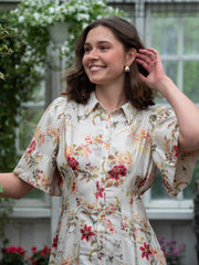Viscose Fitted Dress